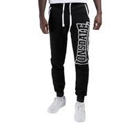 Jogginghose LONSDALE "MARLDON", Herren, Gr. 5XL (60), N-Gr, schwarz, angeraute Sweatware, Obermaterial: 60% Baumwolle, 40% Polyester, unifarben, schmal lang, Hosen Jogginghose (670391-5XL) schwarz