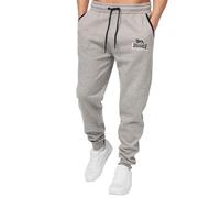 Lonsdale Herren Jogginghose Two Tones Sporthose, Steingrau, M EU