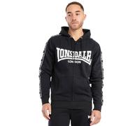 Lonsdale Bigton Full Zip Sweatshirt Schwarz M Mann