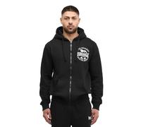 Lonsdale Seghill Full Zip Sweatshirt Schwarz L Mann
