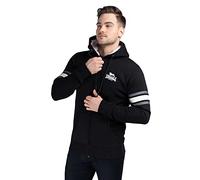 Lonsdale Herren Kapuzensweatjacke mit Reißverschluss schmale Passform STRETE 3XL