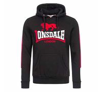 Lonsdale Langwell Hoodie Schwarz 2XL Mann (Herstellerartikelnummer: 117356-1519-XXL)