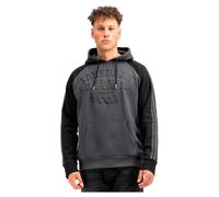 Lonsdale Herren Kapuzensweatshirt Normale Passform LINNFOOTS Anthracite/Black S