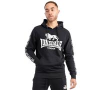 Lonsdale Herren Kapuzensweatshirt Normale Passform SCOUSBURGH S, Black/White