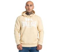 Lonsdale Kapuzenpullover Sherborne Normale Passform Beige/Weiß Herren XL