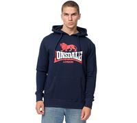 Lonsdale Thurning Hoodie Blau L Mann