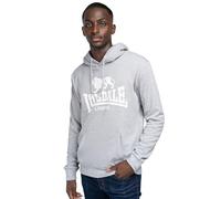 Lonsdale Kapuzensweatshirt Fremington Herren schmale Passform Grau XL