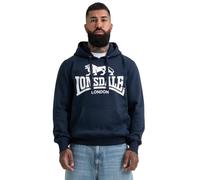 Lonsdale Herren Kapuzensweatshirt schmale Passform GO Sport 2 | 100 % gekämmte Baumwolle, Kängurutasche, große Kapuze, Langarm-Hoodie, bequem für das Fitnessstudio, auf Reisen und im Alltag