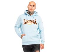 Lonsdale Herren Kapuzensweatshirt schmale Passform Hooded Classic LL002 Soft Sky XXL
