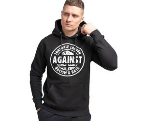 Lonsdale Herren Kapuzensweatshirt schmale Passform LINFORD