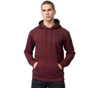 Lonsdale Herren Kapuzensweatshirt TALMINE Normale Passform, Oxblood/Black, M