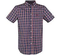 Lonsdale Kurzarmhemd BRIXWORTH, im Karo-Look S bunt Herren Karohemden Hemden S darkblue, red, white