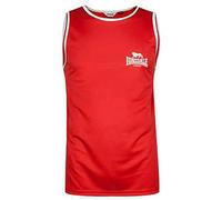 Lonsdale Herren Langarmshirt Amateur Singlet rot (Rot) X-Large