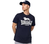 Lonsdale T-Shirt London Promo Herren Marineblau mit Logo Gr. S