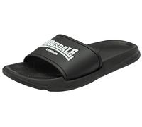 Lonsdale Herren Naples Badeschuhe, Schwarz Weiß, 41 EU