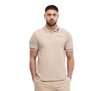 Lonsdale Lion Short Sleeve Polo Beige XL Mann