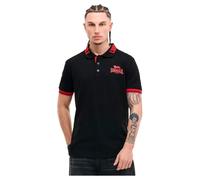 Lonsdale Byermoor Short Sleeve Polo Schwarz S Mann