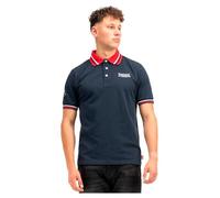 Lonsdale Herren Poloshirt Normale Passform ELLERS Grove Navy/Red/White M