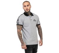 Lonsdale Setter Short Sleeve Polo Grau L Herren