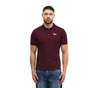 Lonsdale Herren Poloshirt Normale Passform WHALTON, Oxblood/Ecru, XXL