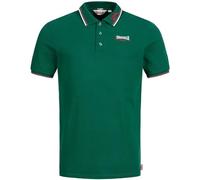 Lonsdale Herren Poloshirt schmale Passform Lion Bottle Green 4XL