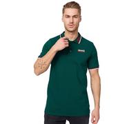 Lonsdale Polo Shirts Lion Poloshirt schmale Passform Bottle Green-S