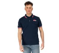 Lonsdale Lynton Short Sleeve Polo Blau L Mann