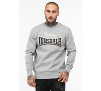 LONSDALE Herren Rundhals Sweatshirt grau L