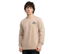Lonsdale Sweatshirt Lympstone Rundhals schmale Passform Beige XL Herren