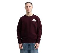 Lonsdale Longridge Sweatshirt Rot M Mann