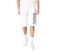 Lonsdale Herren Shorts Normale Passform Logo Jam 5XL, White/Grey/Black