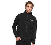 Lonsdale Herren Sweatjacke mit Reißverschluss Normale Passform Nairn Black/White 3XL