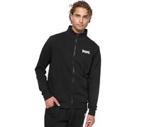 Lonsdale Herren Sweatjacke mit Reißverschluss Normale Passform Nairn Black/White XL