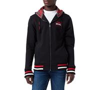 Lonsdale Herren Sweatshirt Sweatshirt Hooded Zip Lancaster schwarz (schwarz) XX-Large