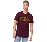 Lonsdale Herren T-Shirt Classic Kurzarm schmale Passform Rot M