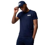 Lonsdale Herren T-Shirt schmale Passform ELMDON XXL, Navy/White