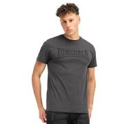 Lonsdale Herren T-Shirt Normale Passform Logo Kai Anthracite/Black M