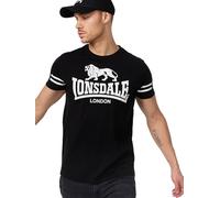 Lonsdale London T-Shirt Aldeburgh Männer 100% Baumwolle Schwarz XL