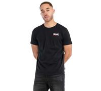 Lonsdale Herren Dale T-Shrit, Black/White/Red, S