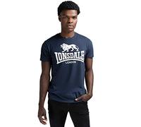 Lonsdale Loscoe Short Sleeve T-shirt 2 Units Blau 2XL Mann (Herstellerartikelnummer: 113975-8324-XXL)