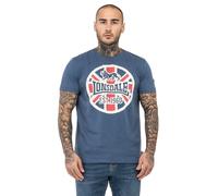 Lonsdale Herren T-Shirt LUNKLET Marine/Ecru/Rot XXL