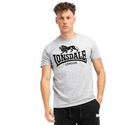 Lonsdale Tullig Short Sleeve T-shirt Grau 3XL Mann