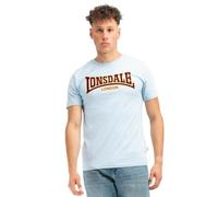 Lonsdale Herren T-Shirt schmale Passform Classic | Atmungsaktives Material, leichter Komfort, Kurzarm-T-Shirt, Shirt mit Rundhalsausschnitt für Fitness, Reisen, Büro & Freizeit