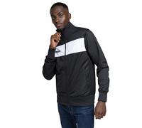 Lonsdale Herren Trainingsjacke schmale Passform ALNWICK, Black/White, 5XXL