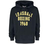 Lonsdale Hoodie Herren L Buckhaven | Herren Pullover Normale Passform - Pullover Herren, Stylisches Sweatshirt Herren