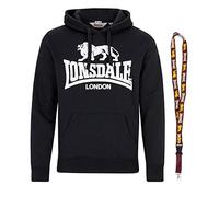 Lonsdale Hoodie - Sweatshirt - Pullover - Limited Schluesselband (Go Sport Black, S)