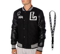 Lonsdale Jacken - Bomberjacke - College Jacke - Winterjacke - Trainingsjacke - Limited Schluesselband (Lancaster Black, M)