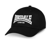 Lonsdale Kappe FLIXTON Black/White one Size