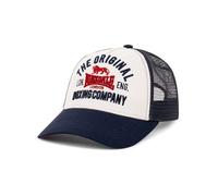 Lonsdale Kappe LARNE Ecru/Dark Red/Dark Navy one Size