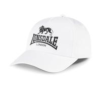 Lonsdale Kappe Norbury – Herren, Weiß/Schwarz – Einheitsgröße EU